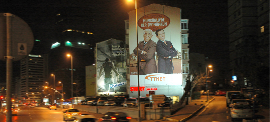 TTNET cephe reklamı, Balmumcu